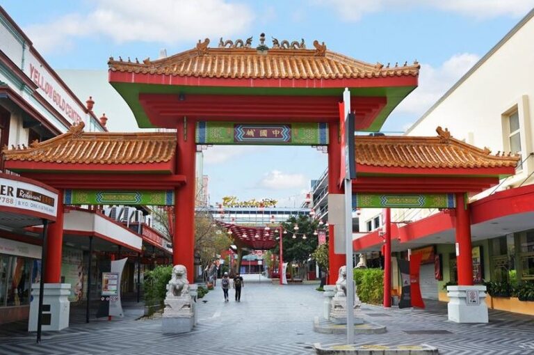 Chinatown archway in Brisbane, Australia