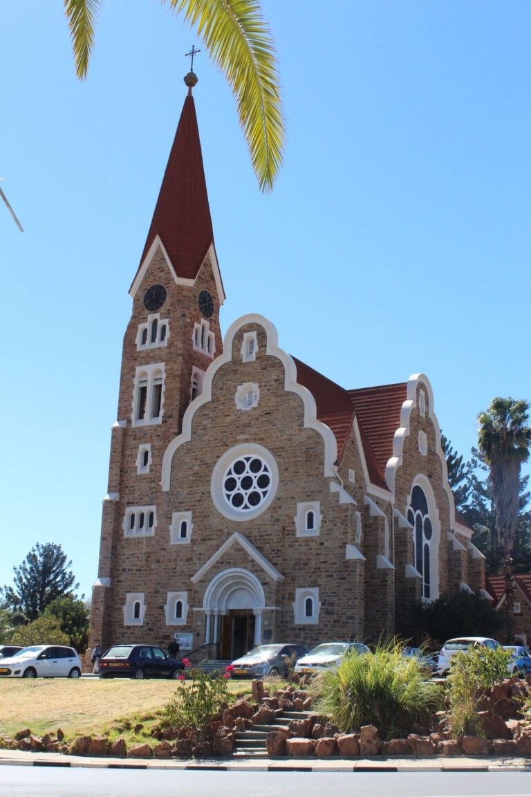 Historic Christuskirche in Windhoek, Namibia