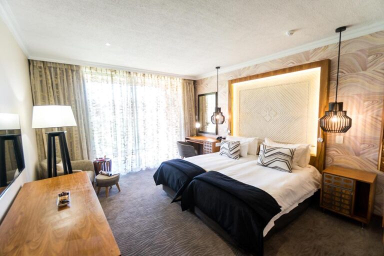 Modern hotel room at Windhoek Country Club