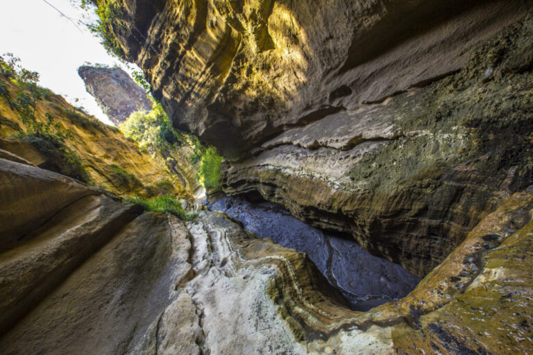 A stunning gorge in Naivasha National Park, Kenya.