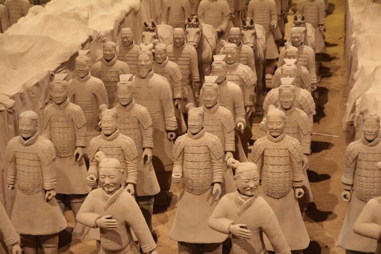 Terracotta Army statues in Xi'an, China