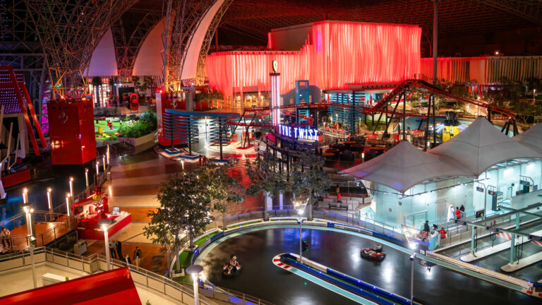 Ferrari World indoor amusement park in Abu Dhabi