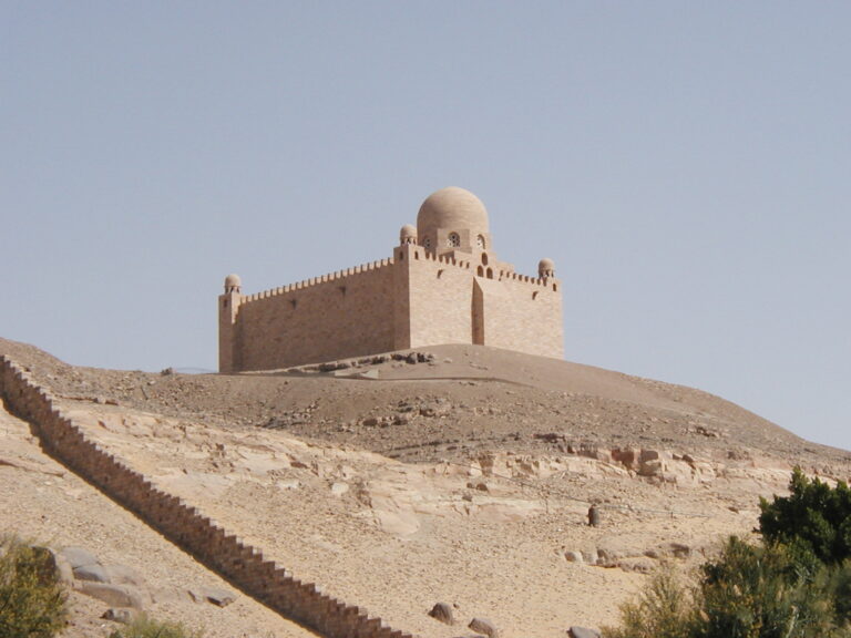Mausoleum of Aga Khan in Aswan, Egypt