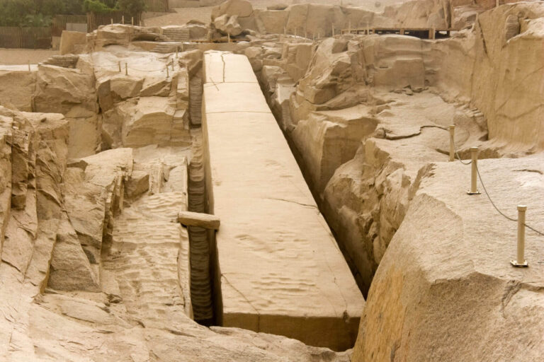 Unfinished Obelisk in Aswan, Egypt
