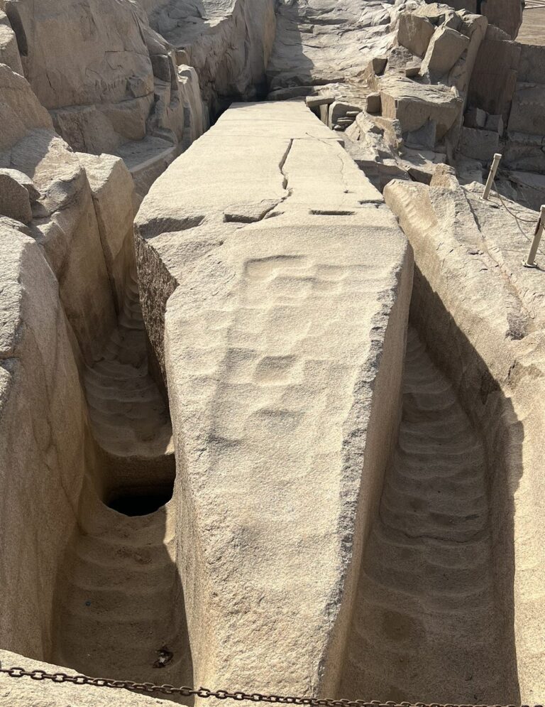 Unfinished obelisk in Aswan, Egypt
