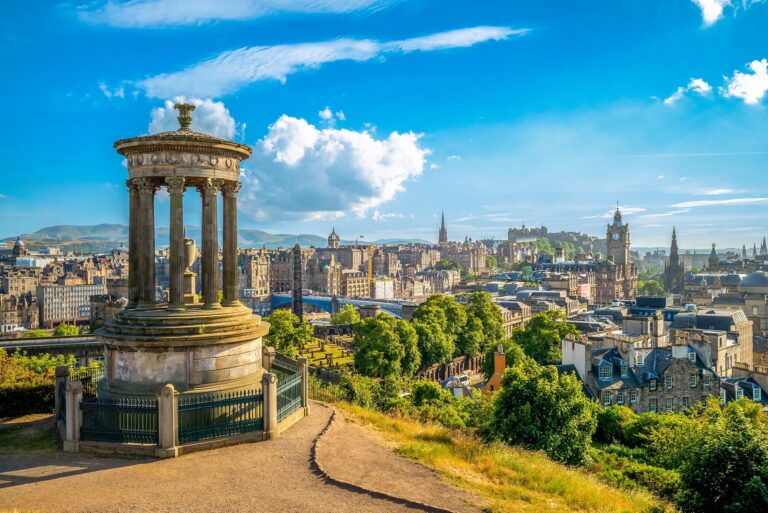 View of Edinburgh from Calton Hill