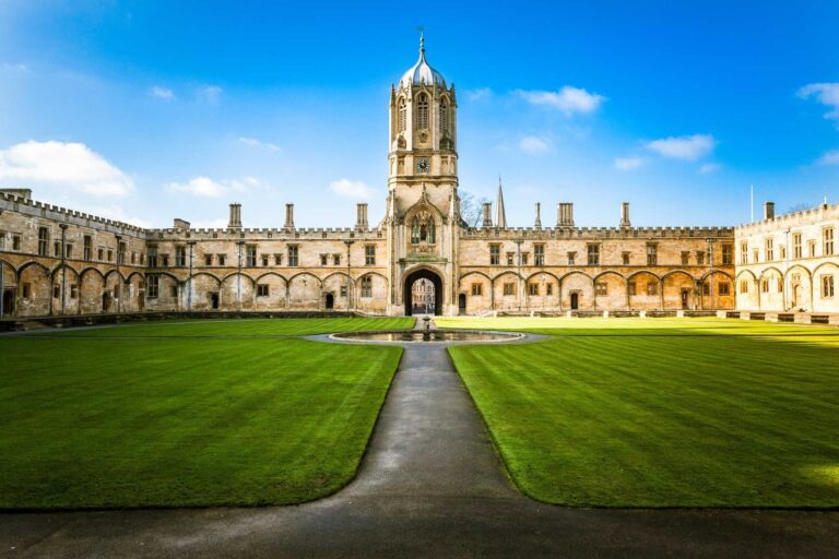 Tom Tower at Christ Church, Oxford University