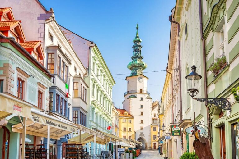 Michael's Gate in Bratislava's Old Town