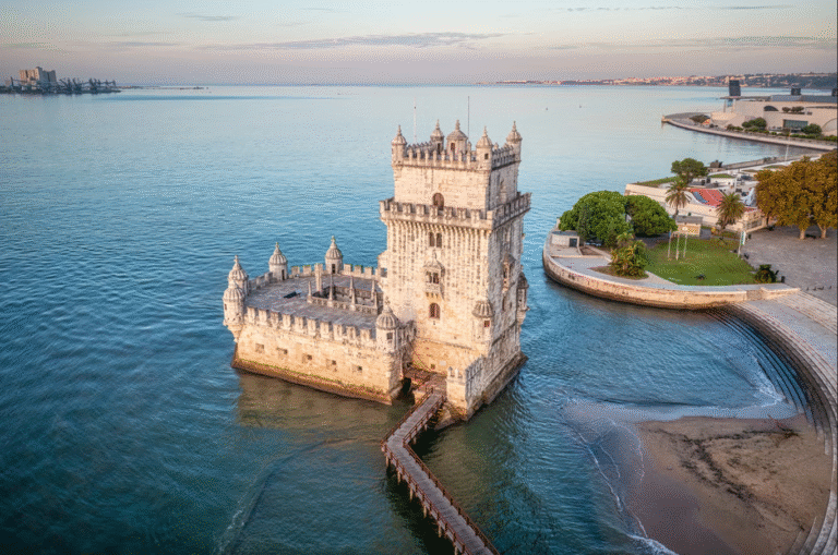 Belém Tower in Lisbon, Portugal