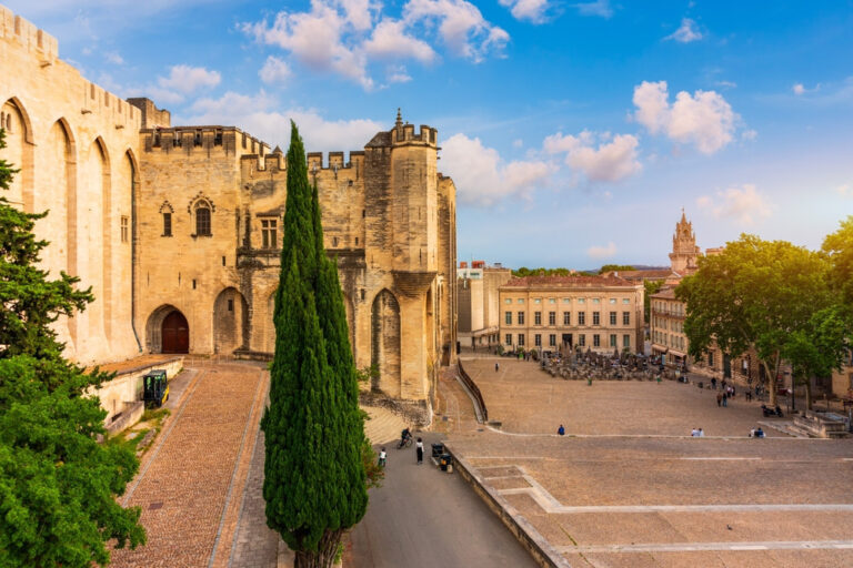Palais des Papes in Avignon, France