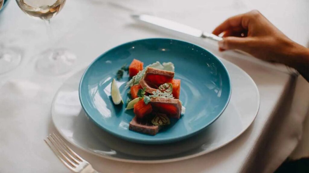 Italian cuisine at a fine dining restaurant