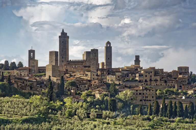 San Gimignano medieval towers in Tuscany
