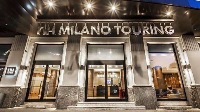 Exterior of NH Milano Touring Hotel in Milan