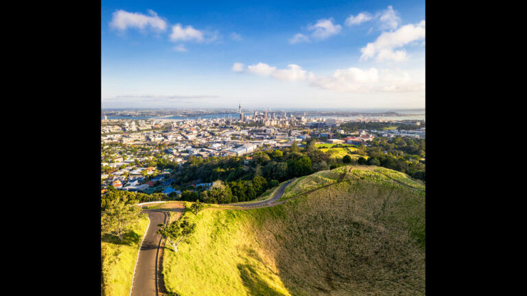 Mt Eden on New Zealand Day 2