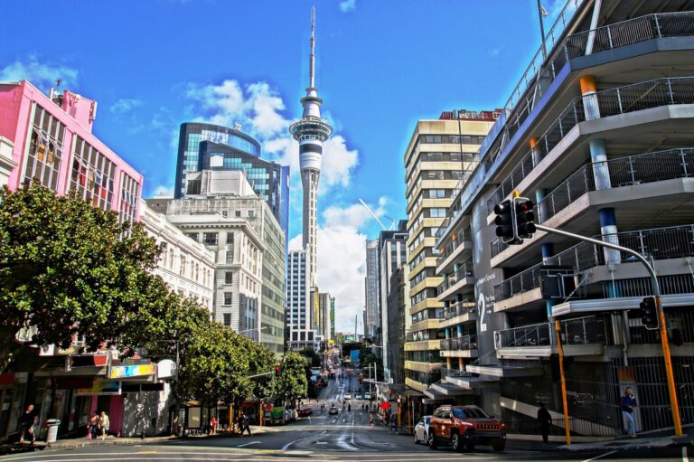 Sky Tower in New Zealand on Day 2
