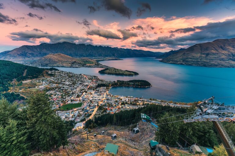 Queenstown Skyline on Day 8 in New Zealand