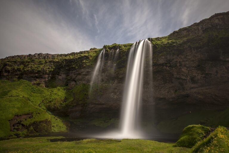 Seljalandsfoss waterfall in Iceland