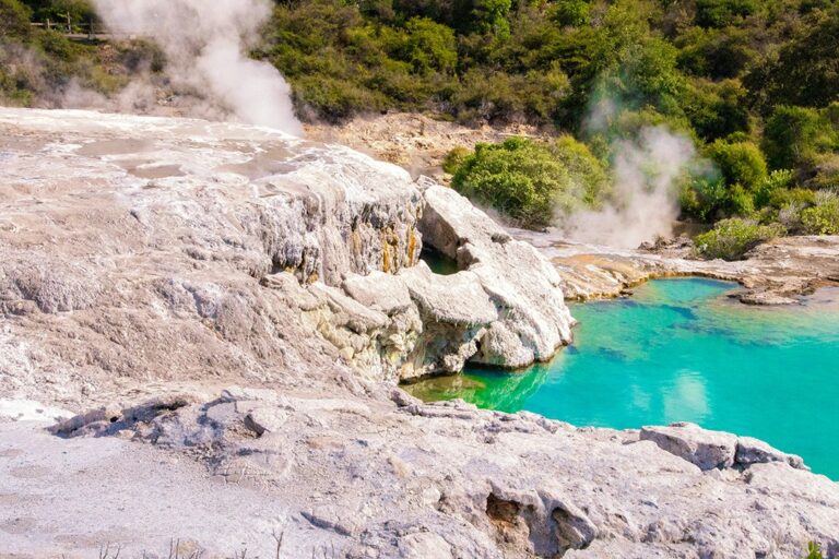 Te Puia Thermal Reserves in New Zealand
