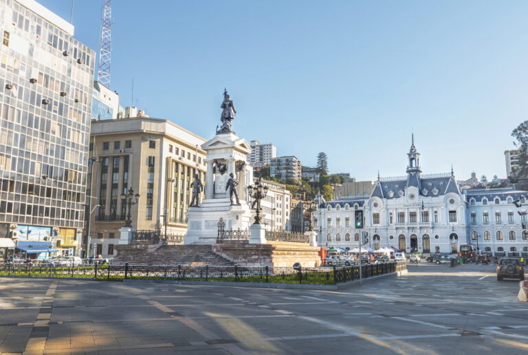 Naval Heroes Monument in Valparaíso, Chile