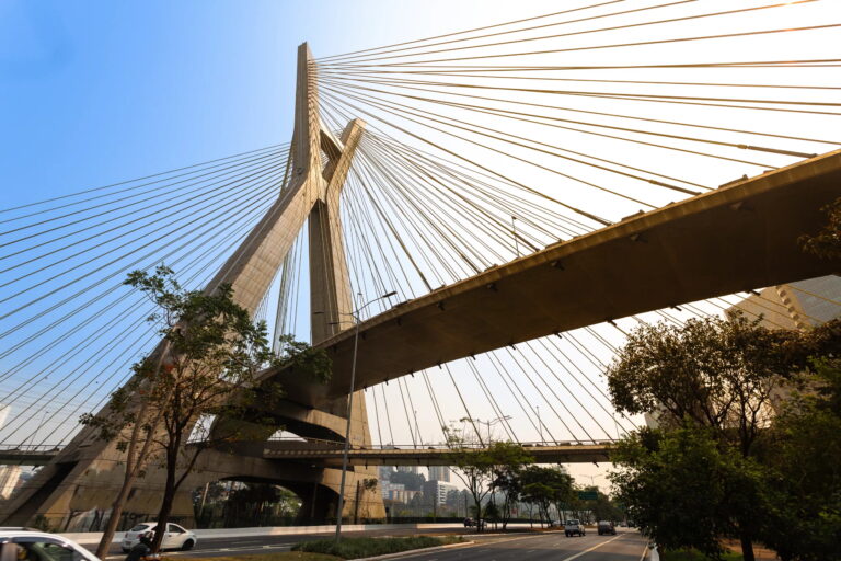 Octávio Frias de Oliveira Bridge in São Paulo
