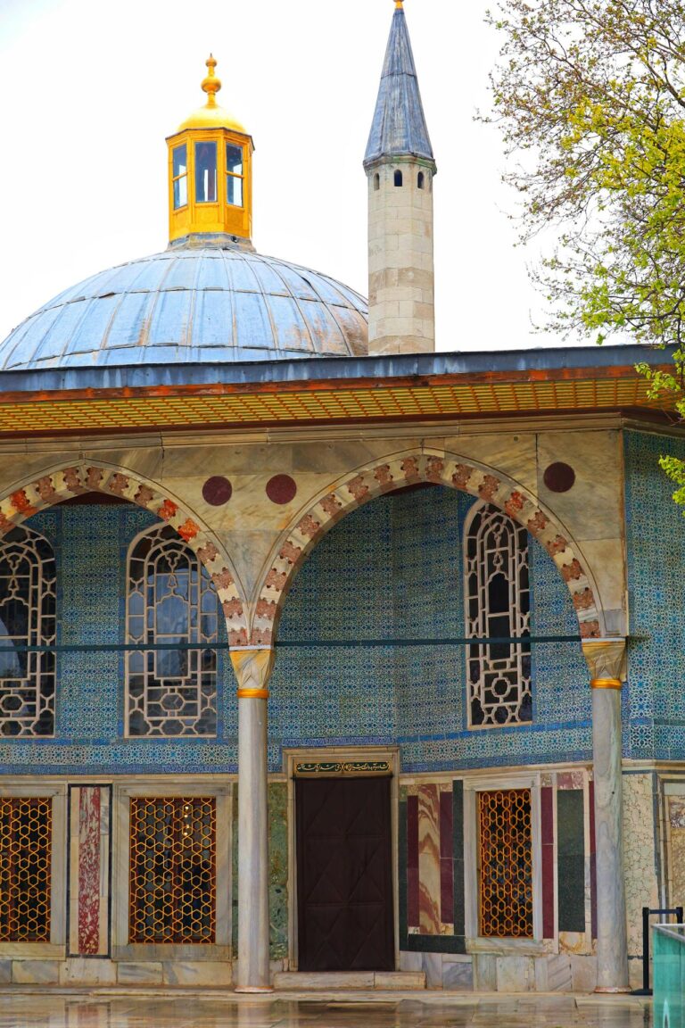 Topkapi Palace with Ottoman architecture